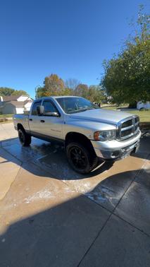 Silver 2004 Dodge Ram 2500 Laramie Quad Cab