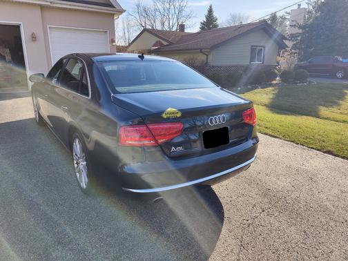Blue 2013 Audi A8 L 3.0T