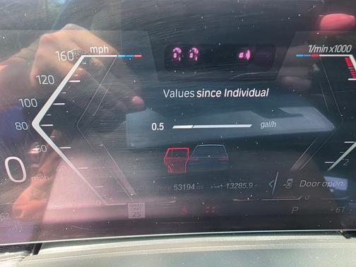 Blue 2023 BMW X7 M60i