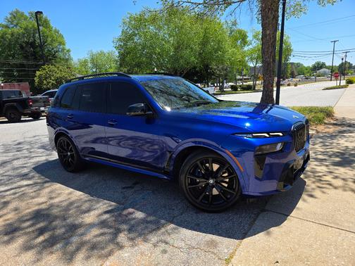 Blue 2023 BMW X7 M60i