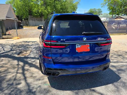 Blue 2023 BMW X7 M60i