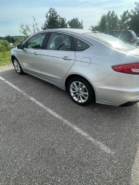 Silver 2019 Ford Fusion Energi Titanium
