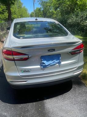 Silver 2019 Ford Fusion Energi Titanium