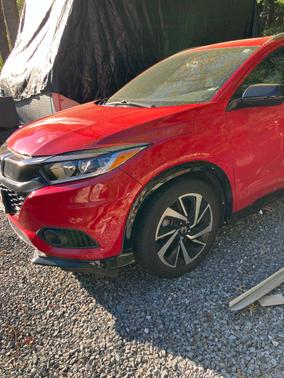 Red 2019 Honda HR-V Sport