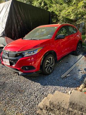 Red 2019 Honda HR-V Sport