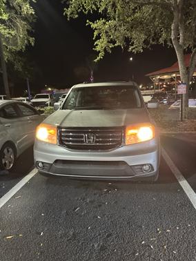 Silver 2012 Honda Pilot Touring