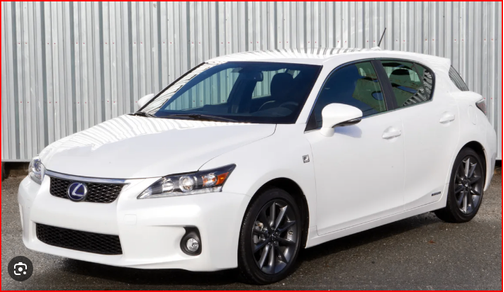 White 2012 Lexus CT 200h Premium