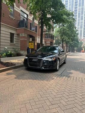 Black 2015 Audi A6 3.0T Prestige