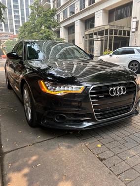 Black 2015 Audi A6 3.0T Prestige