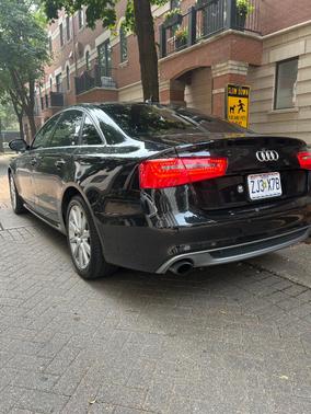 Black 2015 Audi A6 3.0T Prestige