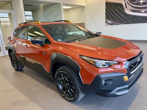 Orange 2024 Subaru Crosstrek Wilderness