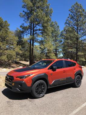 Orange 2024 Subaru Crosstrek Wilderness