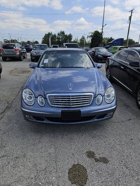 Blue 2004 Mercedes-Benz E-Class E320 4MATIC