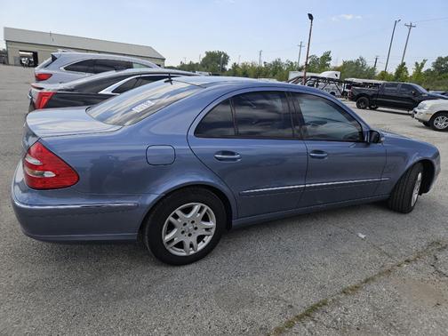 Blue 2004 Mercedes-Benz E-Class E320 4MATIC