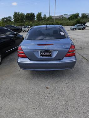 Blue 2004 Mercedes-Benz E-Class E320 4MATIC