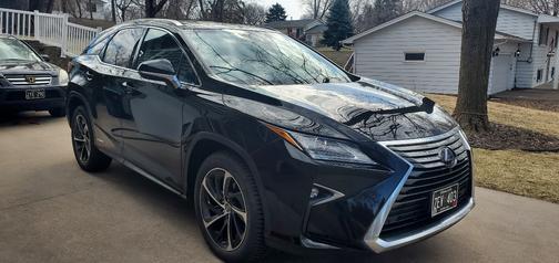 Black 2018 Lexus RX 450h F Sport