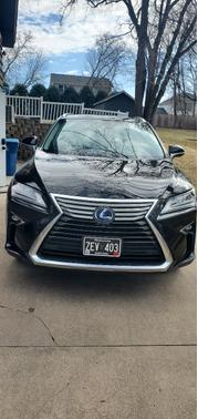 Black 2018 Lexus RX 450h F Sport
