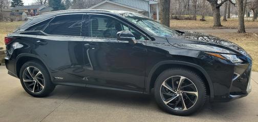 Black 2018 Lexus RX 450h F Sport