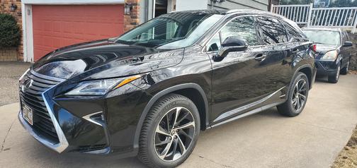 Black 2018 Lexus RX 450h F Sport