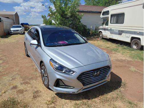 Silver 2018 Hyundai SONATA Hybrid Limited