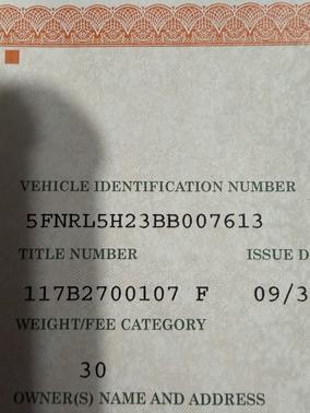 2011 Honda Odyssey LX