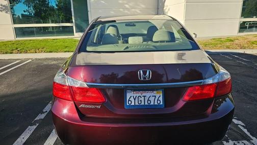 Red 2013 Honda Accord LX