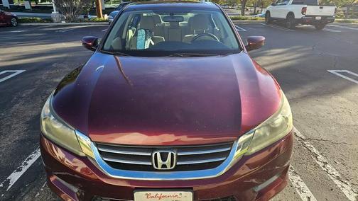 Red 2013 Honda Accord LX