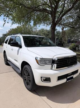White 2021 Toyota Sequoia TRD Sport