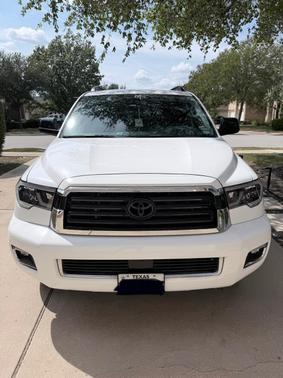 White 2021 Toyota Sequoia TRD Sport