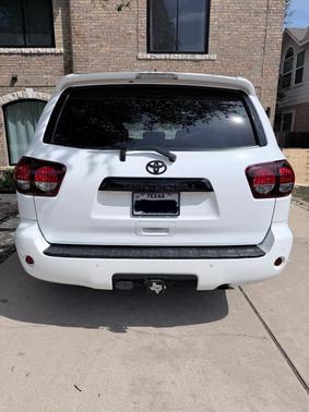 White 2021 Toyota Sequoia TRD Sport