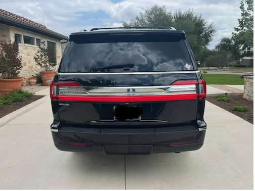 Black 2021 Lincoln Navigator Black Label