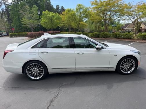 White 2018 Cadillac CT6 3.6L Premium Luxury