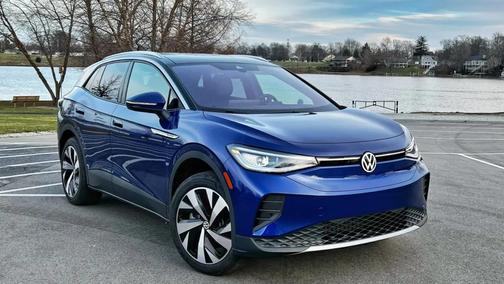 Blue 2022 Volkswagen ID.4 Pro S