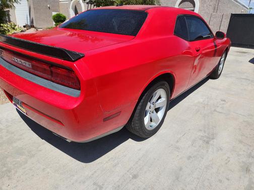 Red 2014 Dodge Challenger SXT