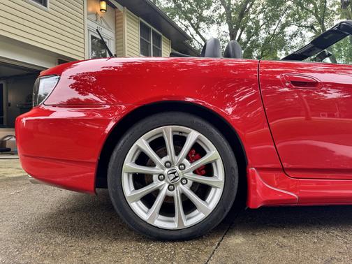 Red 2007 Honda S2000 Base