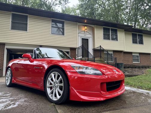 Red 2007 Honda S2000 Base