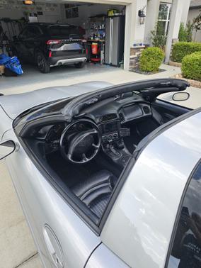 Silver 1997 Chevrolet Corvette Base