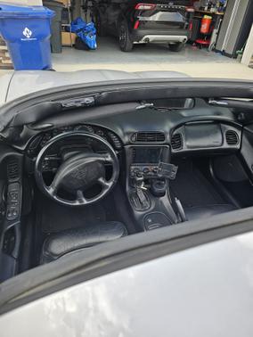 Silver 1997 Chevrolet Corvette Base