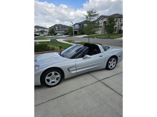 Silver 1997 Chevrolet Corvette Base