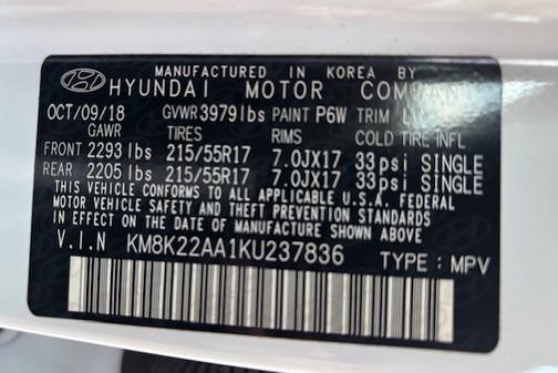2019 Hyundai KONA SEL