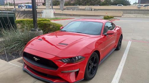Red 2020 Ford Mustang EcoBoost