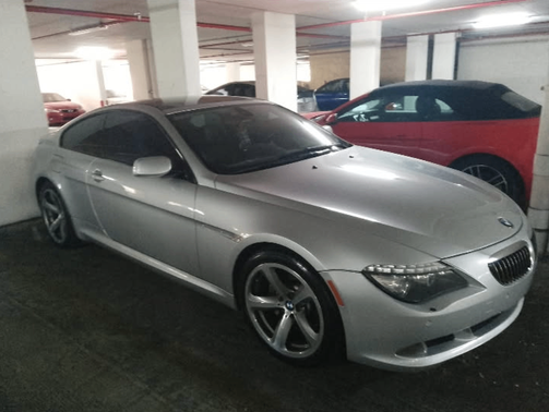 Silver 2008 BMW 650 i