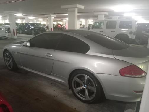 Silver 2008 BMW 650 i
