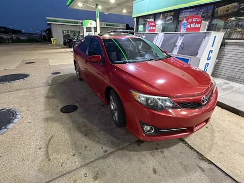 Red 2012 Toyota Camry SE Limited Edition