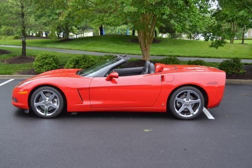 Red 2007 Chevrolet Corvette Base