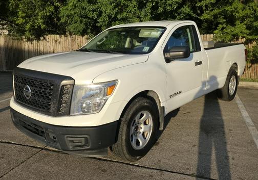 White 2017 Nissan Titan S