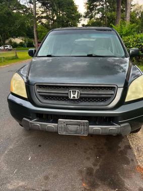 Blue 2005 Honda Pilot EX