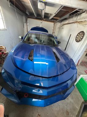 Blue 2016 Chevrolet Camaro 2SS