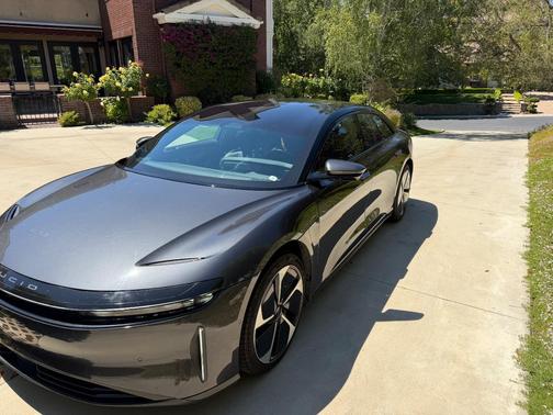 Gray 2023 Lucid Air Touring