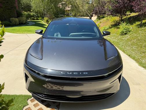 Gray 2023 Lucid Air Touring